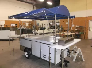 Mobile Crepe Cart - Food Carts by Apollo Custom Manufacturing