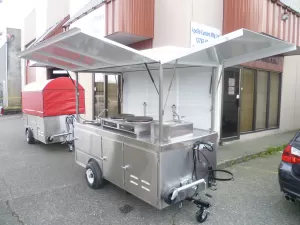 Mobile Crepe Cart - Food Carts by Apollo Custom Manufacturing