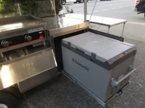 Mobile Griddle Steamer Cart - Food Carts by Apollo Custom Manufacturing