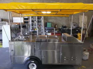 Mobile Steamer Cart - Food Carts by Apollo Custom Manufacturing