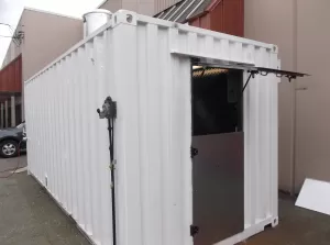 Custom Container Kitchen - Container Transformations by Apollo Custom Manufacturing