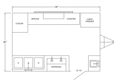 10 - 12 ft Trailers - Concession Trailers by Apollo Custom Manufacturing